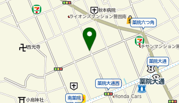 リパーク薬院2丁目第5の地図画像