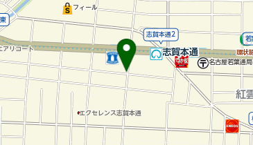 リパーク志賀本通駅南第3の地図画像