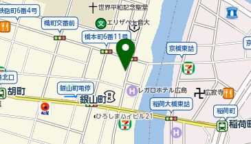 リパーク広島橋本町第7の地図画像
