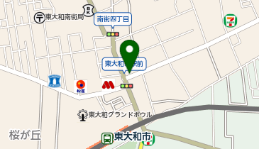 東大和市駅前第3の地図画像