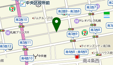 リパーク札幌南3西9第2の地図画像