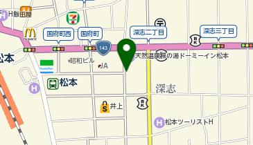 リパーク松本深志2丁目第2の地図画像