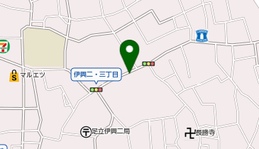 リパーク伊興3丁目の地図画像