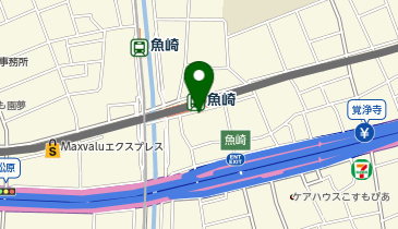リパーク阪神魚崎駅前の地図画像