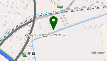 リパーク西綾瀬1丁目の地図画像