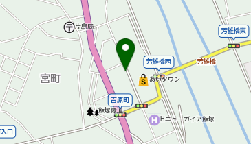 飯塚吉原町の地図画像