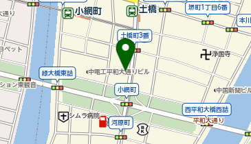 リパーク広島小網町第6の地図画像