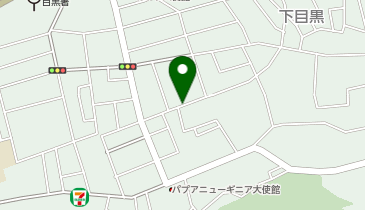 リパーク下目黒5丁目第5の地図画像