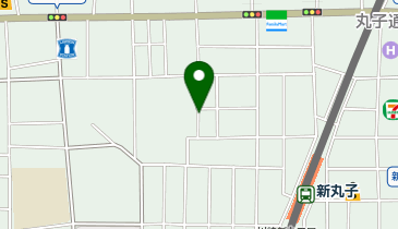 リパーク川崎新丸子町第2の地図画像