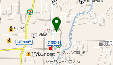 リパーク山科外環の地図画像