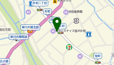リパーク金沢片町1丁目第2の地図画像
