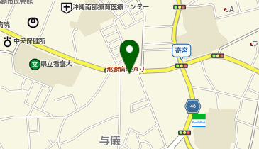 那覇市寄宮の地図画像
