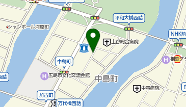 リパーク広島中島町第9の地図画像
