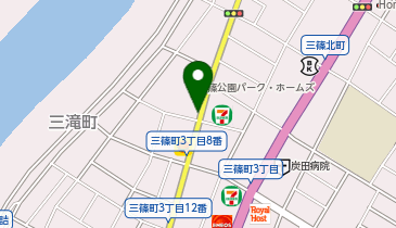 広島三篠北町の地図画像