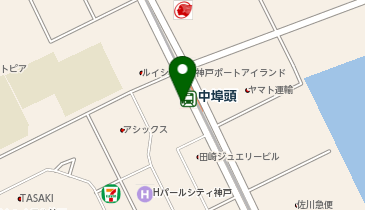 リパーク神戸ポートアイランド第2の地図画像