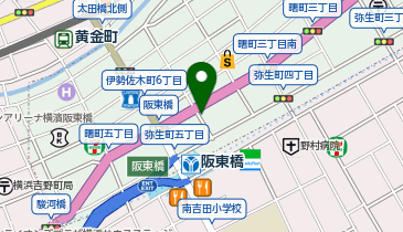 リパーク横浜曙町4丁目第3の地図画像