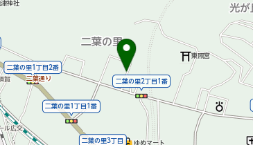 リパーク広島二葉の里2丁目の地図画像