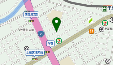 リパーク四貫島2丁目第4の地図画像