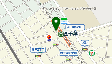 リパーク西千葉駅前第5の地図画像
