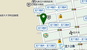 リパーク札幌北13西4の地図画像