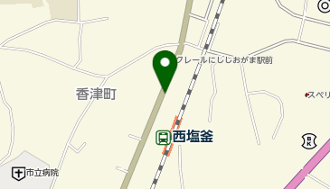 リパーク西塩釜駅前の地図画像