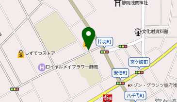 リパーク静岡片羽町第2の地図画像