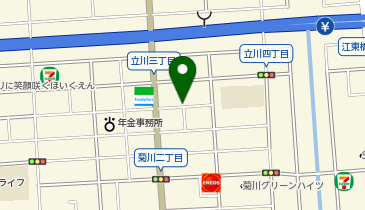 リパーク墨田立川4丁目第13の地図画像