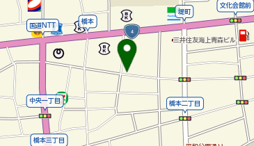 リパーク青森みちのく銀行橋本2丁目の地図画像