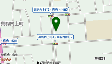 リパーク真駒内上町パーキングの地図画像