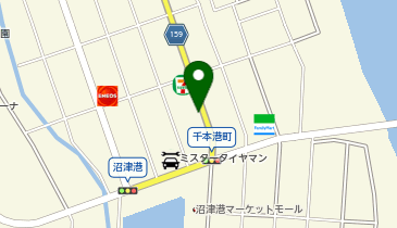 リパーク沼津港第2の地図画像