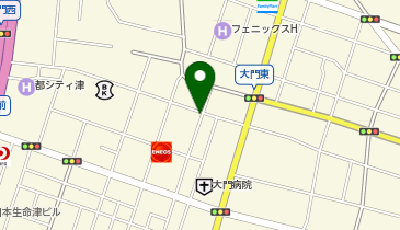 リパーク津大門第6の地図画像