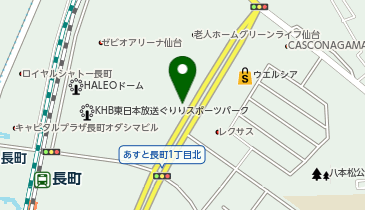 リパーク仙台あすと長町1丁目第2の地図画像