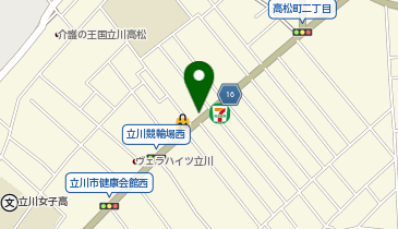 立川高松町2丁目第8の地図画像