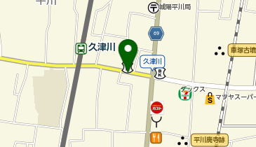 リパーク近鉄久津川駅東の地図画像