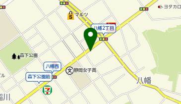 静岡八幡3丁目の地図画像