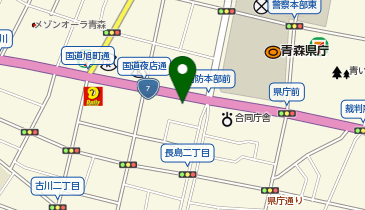 リパーク青森古川2丁目第2の地図画像