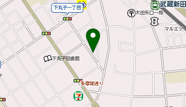 リパーク下丸子1丁目第4の地図画像