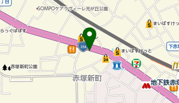 リパーク赤塚新町3丁目第2の地図画像