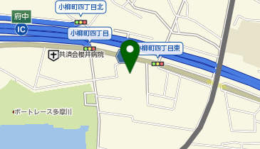 府中小柳町4丁目の地図画像