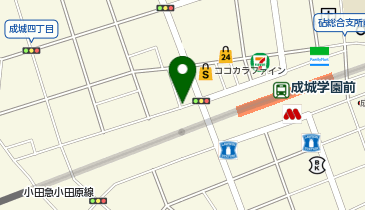 リパーク成城学園前駅西口の地図画像