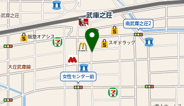 リパーク武庫之荘駅南の地図画像