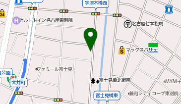 リパーク名古屋富士見町第7の地図画像