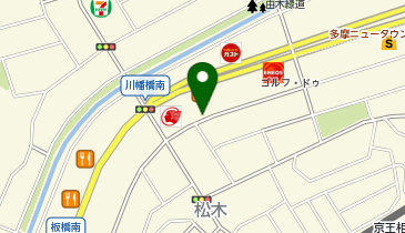 八王子松木の地図画像