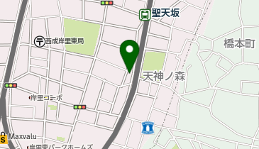 リパーク岸里東1丁目の地図画像