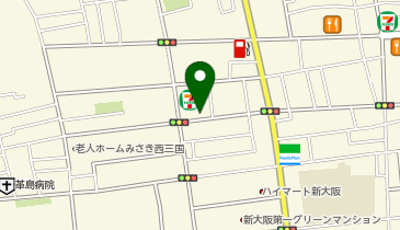 リパーク東三国4丁目第7の地図画像