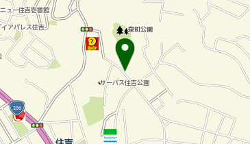 リパーク長崎泉1丁目の地図画像