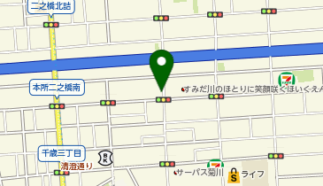 リパーク墨田立川1丁目第3の地図画像