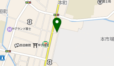 リパーク富士本町第3の地図画像