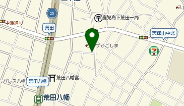 鹿児島下荒田2丁目第2の地図画像