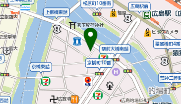 リパーク広島京橋町第11の地図画像